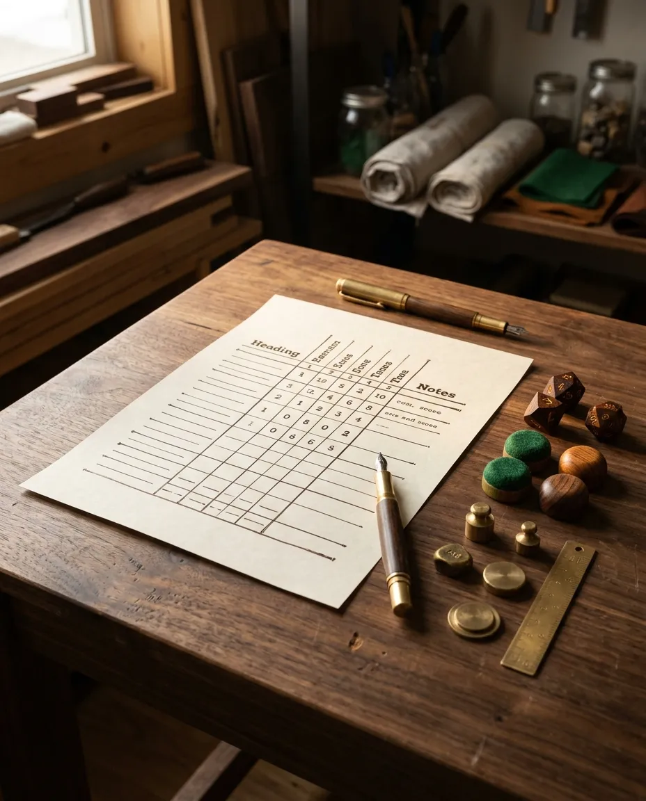 Índice de Mesa, framework proprietário de avaliação